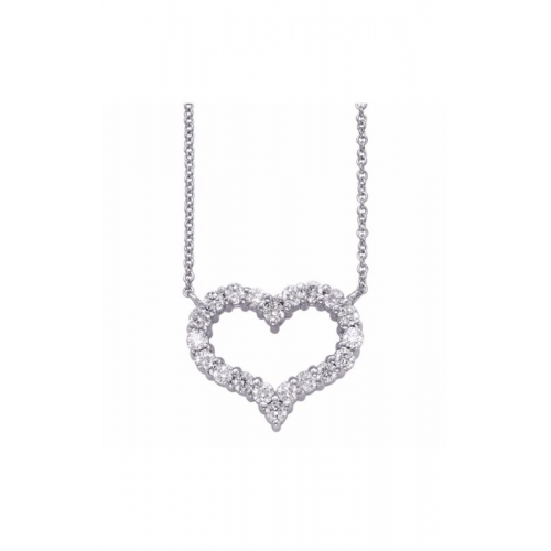S Kashi & Sons Hearts Necklace N1204WG