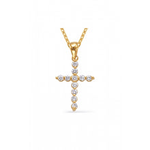S Kashi & Sons Crosses Necklace P2680YG
