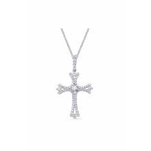 S Kashi & Sons Crosses Necklace P3224WG