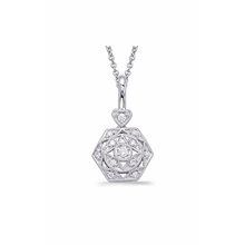 S Kashi & Sons Fashion Diamond Pendant P3294WG
