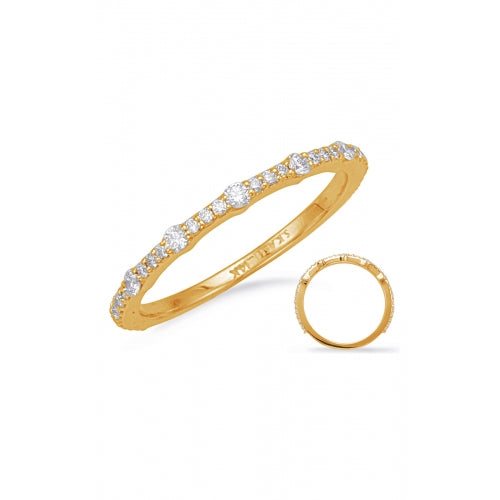 S Kashi & Sons Stackables Wedding Band EN8084-BYG