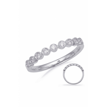 S Kashi & Sons Stackables Wedding Band EN8138-BWG