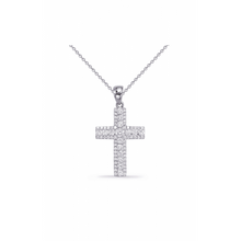 S Kashi & Sons Crosses Necklace P3321WG