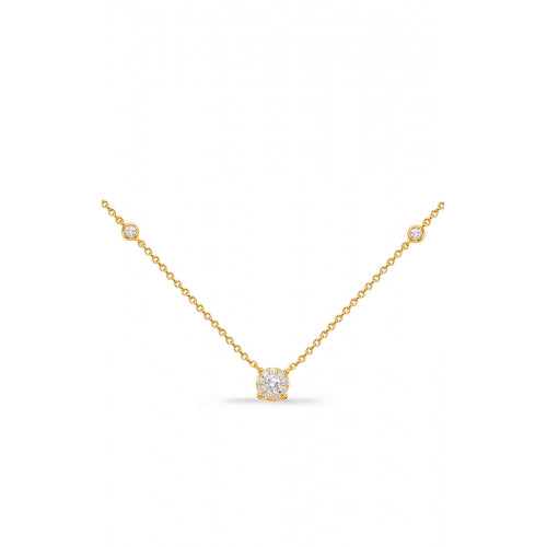 S Kashi & Sons Diamond Necklace N1230YG