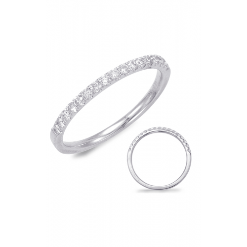 S Kashi & Sons Prong Set Wedding Band EN7597-BWG