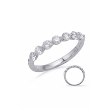 S Kashi & Sons Prong Set Wedding Band EN7760-BWG