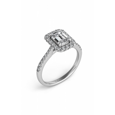 S Kashi & Sons Halo Engagement Ring EN7597-6X4MWG