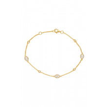 S. Kashi and Sons Diamond By The Yard Bracelet B4424YG