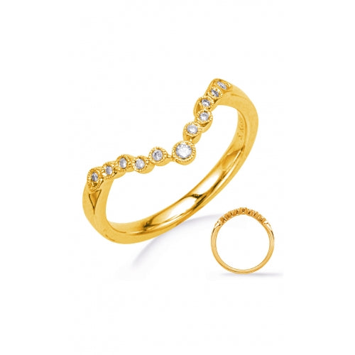 S Kashi & Sons Curved Wedding Band EN8044-B6X4MYG