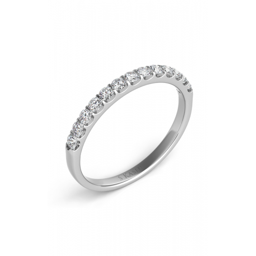 S Kashi & Sons Prong Set Wedding Band EN7771-BWG