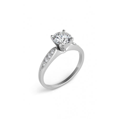 S. Kashi and Sons Prong Set Engagement Ring EN0152WG