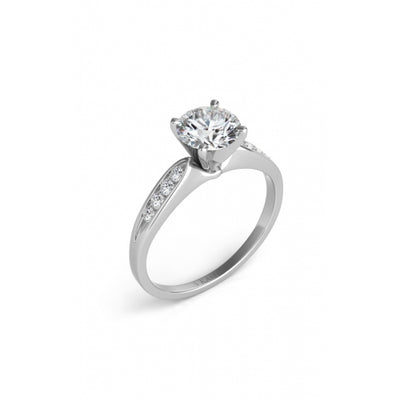 S. Kashi and Sons Prong Set Engagement Ring EN0152WG