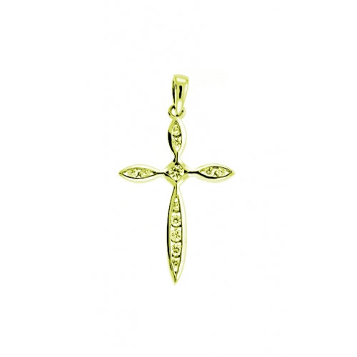 S Kashi & Sons Crosses Necklace P2202YG