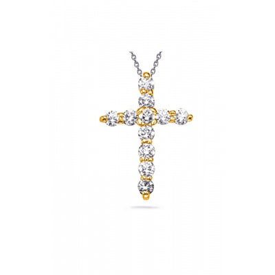 S Kashi & Sons Crosses Necklace P2203YG