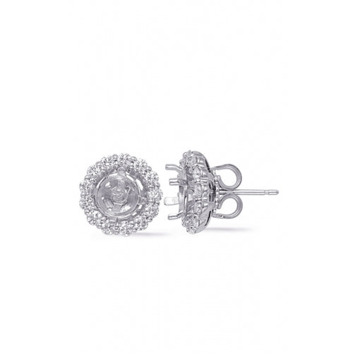 S Kashi & Sons Jackets Earrings E1338-1WG