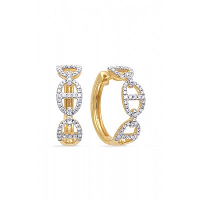 S. Kashi & Sons Diamond Earrings E8156YG