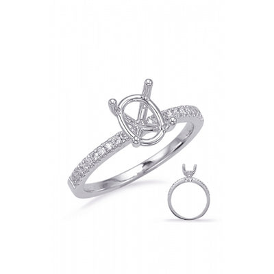 S Kashi & Sons Side Stone - Prong Set Engagement Ring EN7470-11X9OVWG