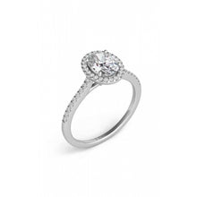 S Kashi & Sons Halo - Oval Engagement Ring EN7512-11X9MWG