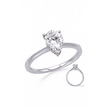 S Kashi & Sons Halo - Hidden Engagement Ring EN8389-6X4PSWG