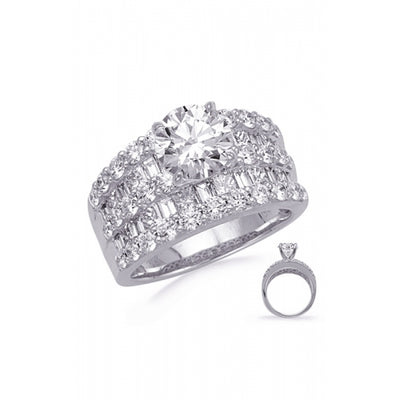 S Kashi & Sons Diamond Engagement Ring N4629-3WG