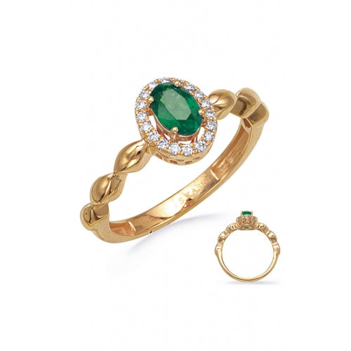 S. Kashi & Sons Emerald Fashion Ring C5847-EYG