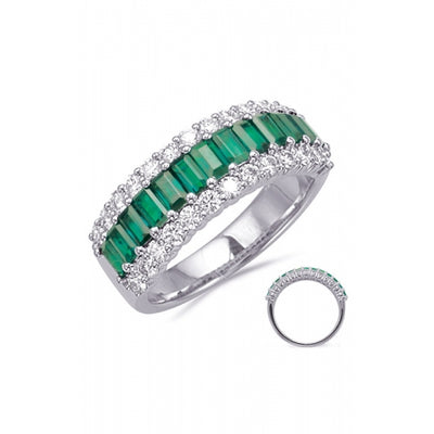 S. Kashi & Sons Emerald Fashion Ring C8212-EWG