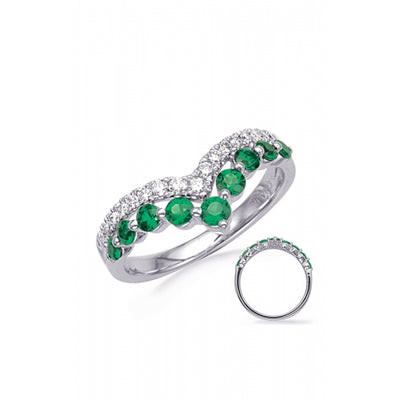 S. Kashi & Sons Emerald Fashion Ring C8210-EWG