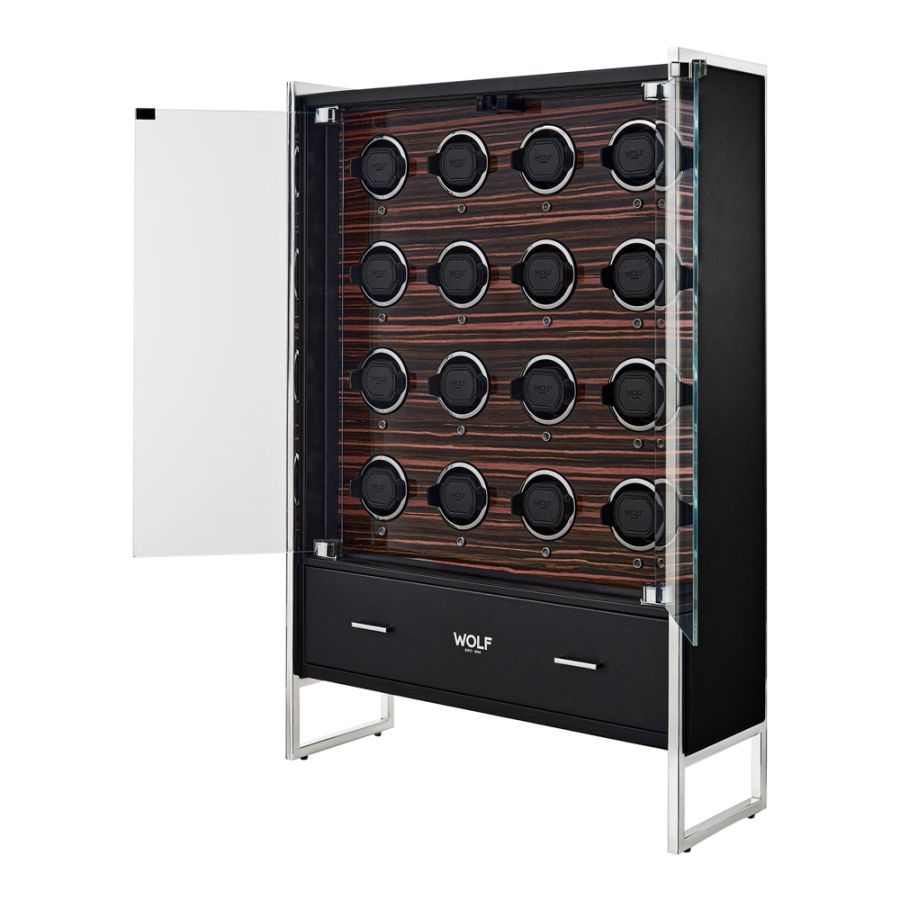 Wolf Roadster 16 Piece Watch Winder Cabinet 478756