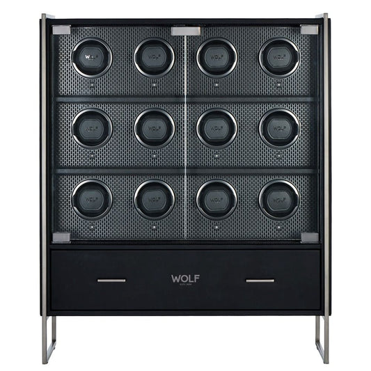 Wolf Axis 12 Piece Watch Winder Cabinet 488603
