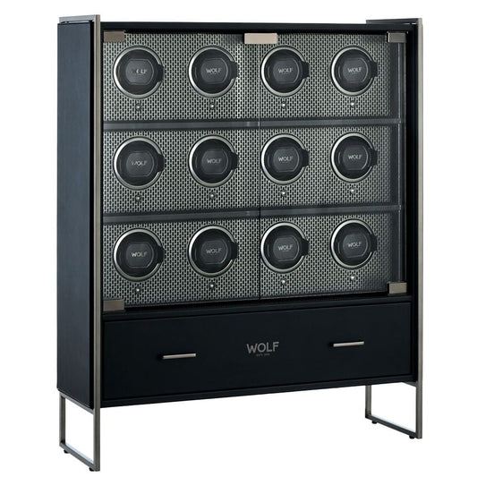 Wolf Axis 12 Piece Watch Winder Cabinet 488603