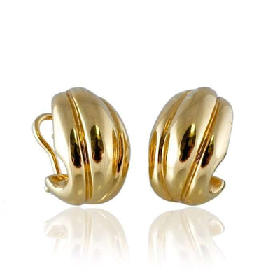 14k Yellow Gold Fashion Earrings