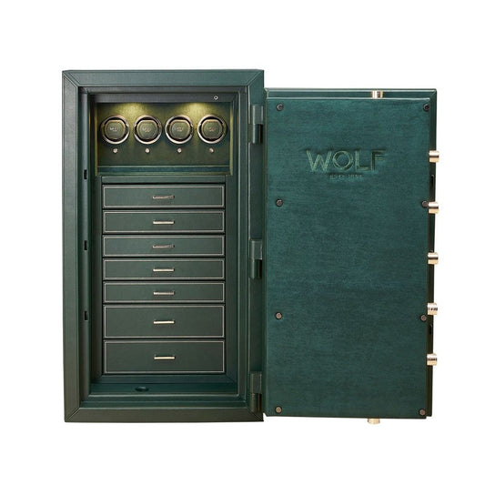 Wolf Athos 4 Piece Watch Winder and Jewelry Safe 4900443