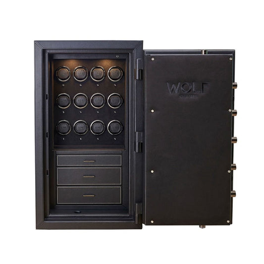 Wolf Athos 12 Piece Watch Winder and Jewelry Safe 49001203