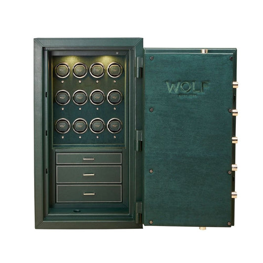 Wolf Athos 12 Piece Watch Winder and Jewelry Safe 49001243