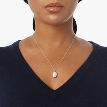 Shinola Jewelry Heirloom Petite Locket Necklace S1820304680-1-StrlngSil-OS-THA