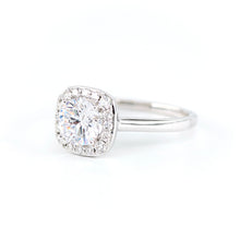 Cushion Halo Diamond Engagement Ring 4690069