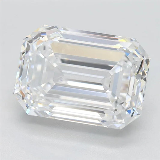 5.23ct Emerald Lab Grown Diamond (Colour D, Clarity VVS1, GIA Certified)
