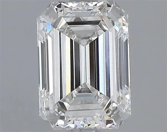1.54ct Emerald Lab Grown Diamond (Colour G, Clarity VS1, IGI Certified)