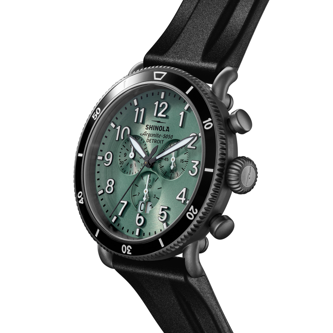 Shinola Runwell Sport Chronograph S0120494121-1-CypressGrn-48-USA