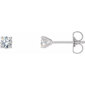 Platinum 1/4 CTW Natural Diamond Cocktail-Style Earrings 29762:6103:P