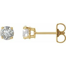 14K Yellow 3/4 CTW Natural Diamond Stud Earrings 1874:70217:P