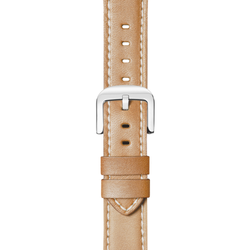 20mm Natural Leather Watch Strap S1120116831-1-Nat-20\18-USA