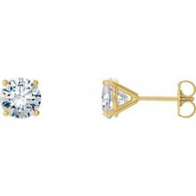 14K Yellow 1/2 CTW Natural Diamond Cocktail-Style Earrings 29762:6077:P