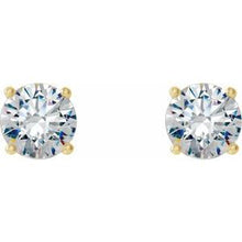 14K Yellow 3/4 CTW Natural Diamond Cocktail-Style Earrings 29762:6081:P