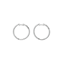 Shinola Jewelry 1 Carat Diamond Hoop Earrings S1820309322-C-14kWG-OS-IND