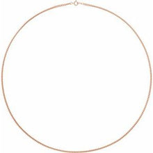 14K Rose 2.25 mm Curb 24