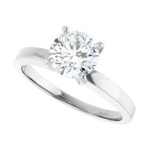 Lab-Grown 1 Carat Solitaire Diamond Ring