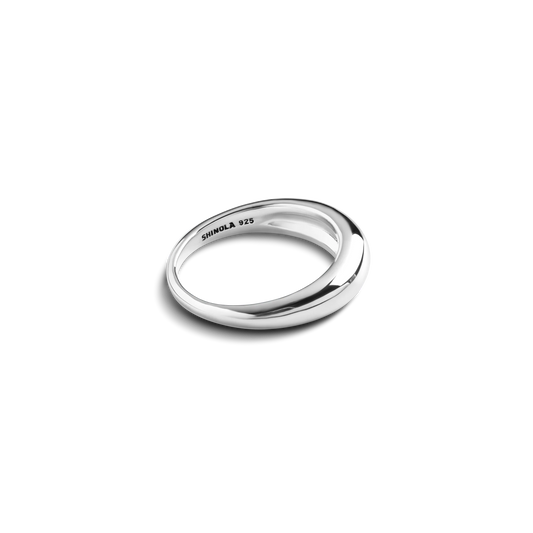 Signature Link Domed Ring S1820299687-1-StrlngSil-6-THA