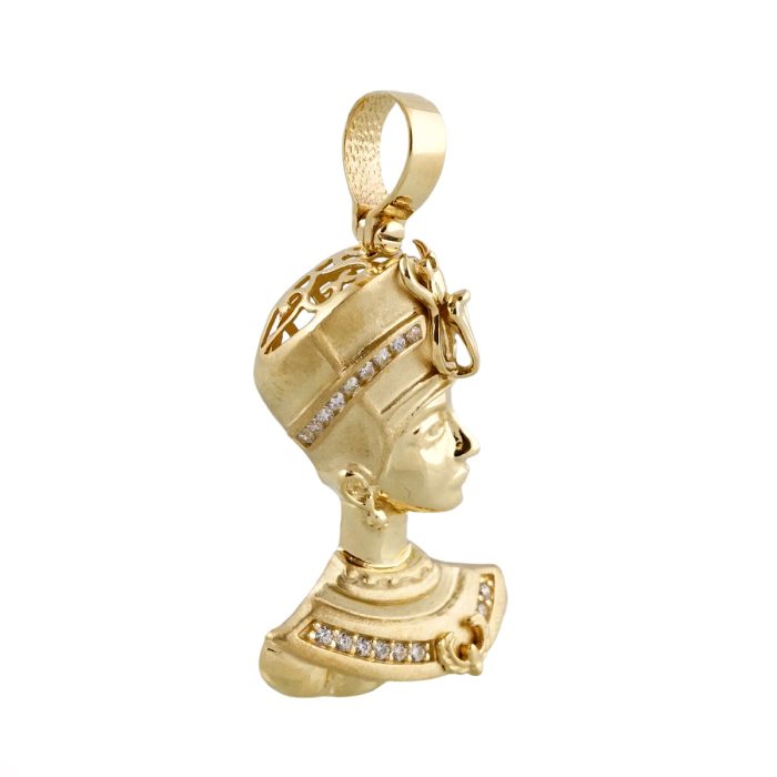 10k Gold Pharaoh Pendant