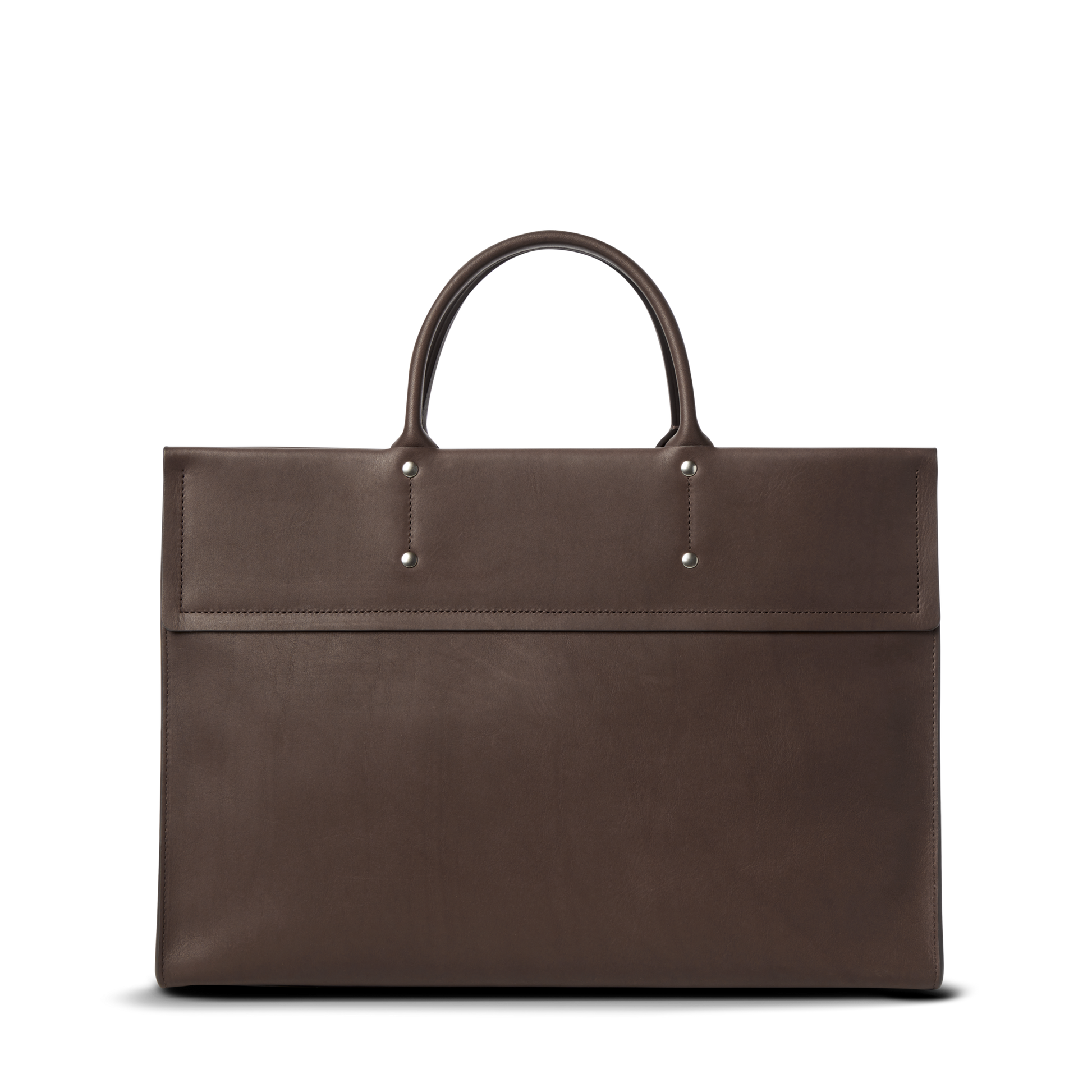 Shinola Leather Day Satchel S0320301980-1-Espresso-OS-VNM